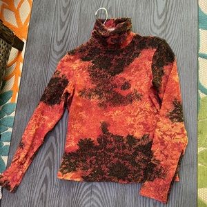 Vintage Sparkly Cache Turtleneck Sweater - Like new